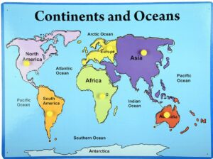 Continents & Oceans