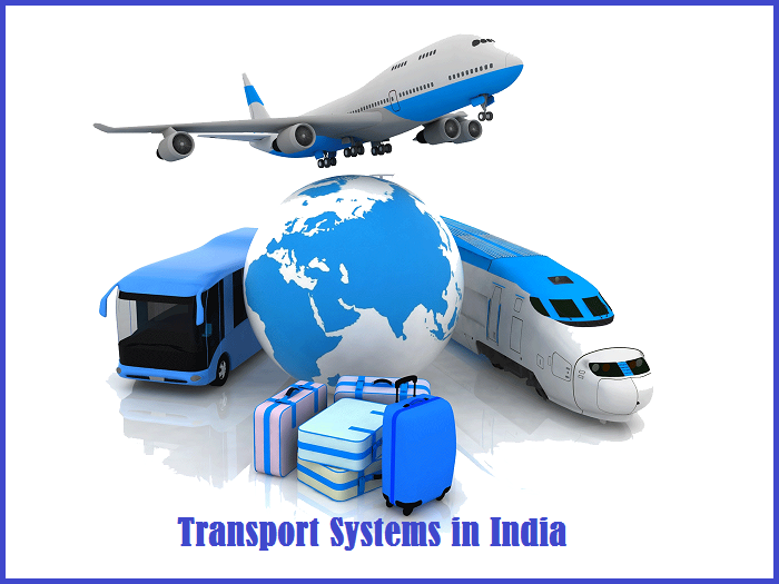 भारत में परिवहन | transportation in India